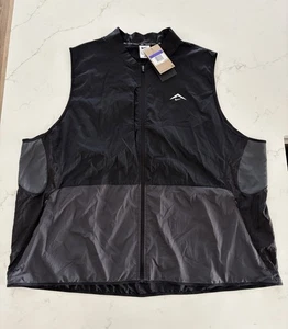 Nike Trail Aireez Packable Running Vest Black FN4004-010 Mens Size 3XL - Picture 1 of 5