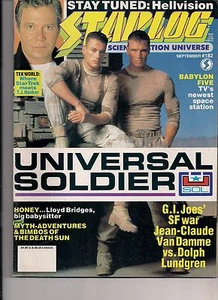 Starlog No.182 1992 DOLPH LUNDGREN, VOYAGE TO BOTTOM OF SEA - Picture 1 of 1