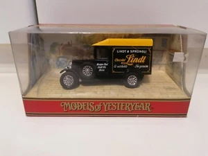 MATCHBOX 1929 MORRIS LIGHT VAN "LINDT" 1:39 1 / 39 Y47 MODELS OF YESTERYEAR - Foto 1 di 8