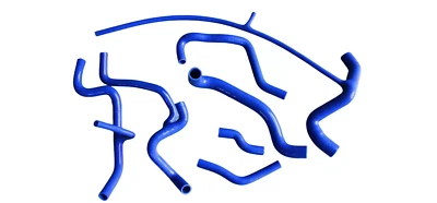 ✅ PARA VW CORRADO VR6 12V 2.8 LHD 1992-1995 MANGUERA RADIADOR SILICONA AZUL Foto 1 de 4