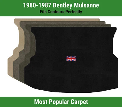 Alfombra de maletero Lloyd Ultimat para Bentley Mulsanne 80-87 con logotipo de bandera británica Foto 1 de 4
