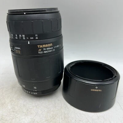 Tamron 1:2 70-300mm f4-5.6 572D Tele-Macro Pentax KAF Mount Lens -  DSLR Cameras - Image 1 of 4