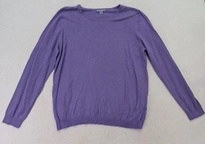 Suéter para mujer Laura Scott talla XL púrpura ligero manga larga pulóver Foto 1 de 4