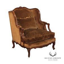 Henredon French Louis XV Style Custom Upholstered Armchair