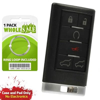 Replacement For 2010 2011 Cadillac Escalade Key Fob Remote Shell Case Foto 1 de 4