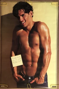 Original Vintage Poster Please Put Me On Your To Do List Man Dorm Room Pin Up - Picture 1 of 8