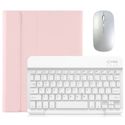 Bluetooth Keyboard Case Cover Mouse For iPad 10th/9/8/7/6/5 Gen Air 5/4/3 Pro 11 - Image 1 of 4