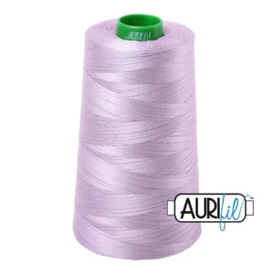Aurifil Thread Mako 40wt 100% Cotton Cone - 1 x 5140 yards Each - Picture 1 of 249