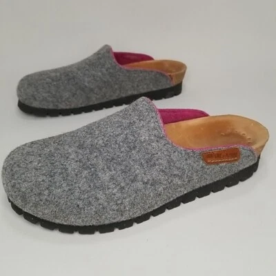 Zapatillas de lana Mobils by Mephisto Nature Is Future para mujer talla 40/US 10 gris Thea Foto 1 de 4