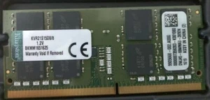 Kingston 8GB ValueRAM PC4-17000 2133MHz 260-Pin 1.2V DDR4 SO-DIMM Laptop Memory - Picture 1 of 3