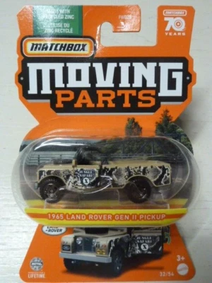 MATCHBOX MOVING PARTS 1965 LAND ROVER GEN II PICKUP - Photo 1/4