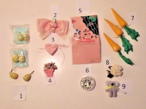 SET/13 Urlaub Mode Accessoires-Abteilung 56 Halskette-Ei Ohrringe-Karottenstifte - Bild 1 von 11
