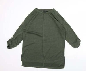 Primark Womens Green Polyester Blend Jumper Size M - Picture 1 of 12