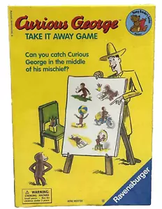 Ravensburger Curious George Memory Spiel Take It Away NEU Factory Sealed Vintage - Bild 1 von 9