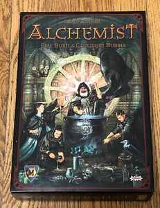 Alchemist - Fire Burn & Cauldron Bubble by Mayfair Games New Open Box! Free Ship - Picture 1 of 5
