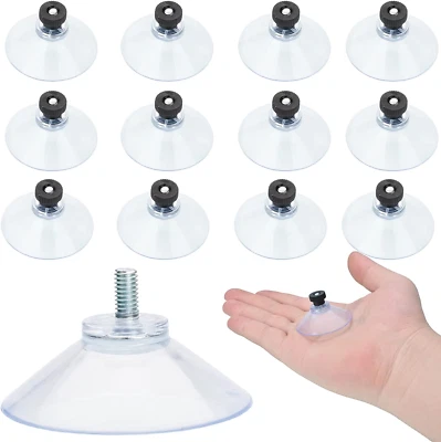 Suction Cup 40 Mm Glass Suction Pads Clear PVC Sucker Pads Suction Holder withou - Image 1 of 4