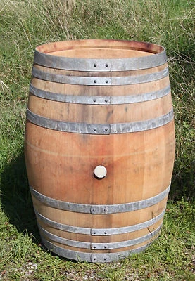 Holzfass, Fass Eiche, Barrique Holz, Eichenfaß altes Weinfass, Stehtisch 300 L - Bild 1 von 4