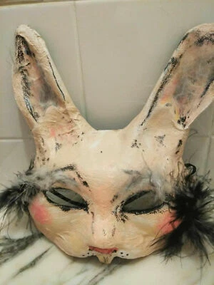 Original Bunny Rabbit Mask, Rabbit Party Mask, Rabbit Costume. Original - Image 1 of 4