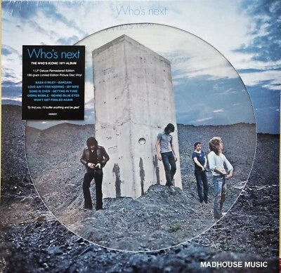 The WHO LP  Who's Next PICTURE DISC 50th Anniversary 2023 VINYL Album NEW SEALED - Image 1 of 4