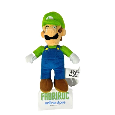 全新! Luigi 毛绒玩具 – 超级马里奥 | 8 英寸填充玩具 | Jakks Pacific 2023 | 任天堂! — 第 1/2 张图片