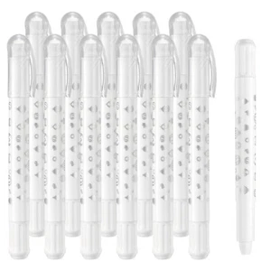 12Pcs Watercolor Gel Crayon for Coloring, Drawing, Painting, White - Picture 1 of 7