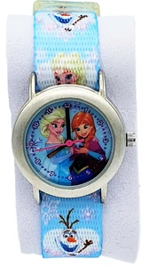 Orologio da polso per bambini ragazza orologio girl analogico Disney regina di ghiaccio Frozen Anna ed Elsa - Foto 1 di 4