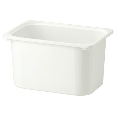 IKEA TROFAST White Storage Bin Stackable Kids Room Organizer 16.5×11.75×9 '' - Image 1 of 3