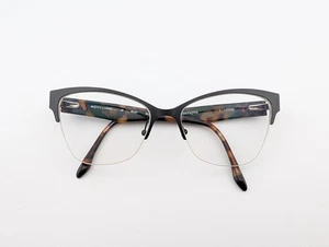 BCBGMAXAZRIA Eyeglasses, Frames Only, Riley, 56-17-145, Metal/Plastic, Black - Picture 1 of 22