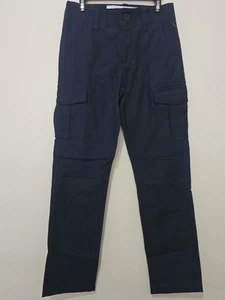 Vintage Fourstar Clothing Boys Cargo Pants Blue Slim Fit Jeans  Skate 24 Youth - Picture 1 of 4