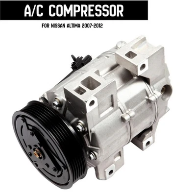 NEW A/C Compressor Fits Nissan Altima/Sentra 2.5L 2007 2008 2009 2010 2011 2012 - Image 1 of 4