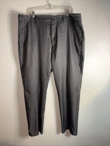 Greg Norman Men's Golf Chino Pants 40x30 (40W 30L) Gray Polyester Stretch EUC - Picture 1 of 10