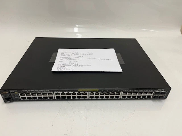 J9772A HP Aruba 2530-48G POE 48 Port Managed Switch, Inc VAT & warranty - Image 1 of 1