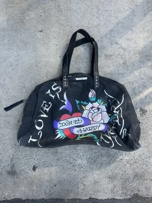 复古 Ed Hardy 行李袋 — 第 1/3 张图片