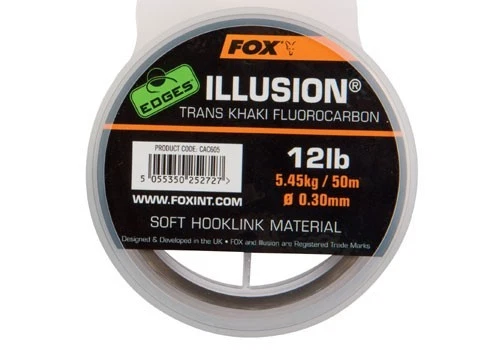 Fox EDGES™ Link Illusion Flurocarbon - 25lb or 35lb - Image 1 of 1