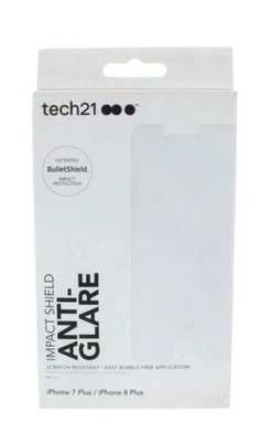 Tech21 Impact Shield Screen Protector for iPhone 7 Plus / iPhone 8 Plus Clear - Image 1 of 3