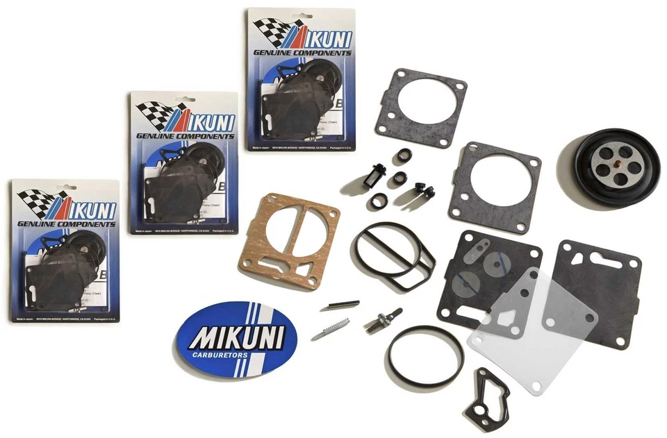 Kit de reconstrucción de carburador triple carburador Mikuni genuino Yamaha GP GPR XL XLT 1200 Foto 1 de 2