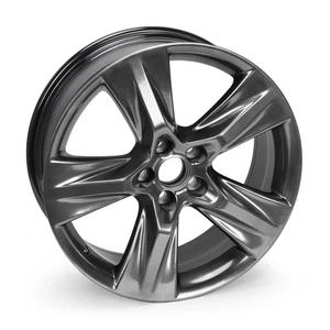 New 19 Inch Machined Light Gray Alloy Rim Wheel For Toyota Highlander 2014-2019 - Picture 1 of 12