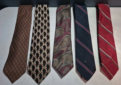Lote de 5 corbatas Christian Dior/Christian Dior Monsieur-Algunas de seda-LEER* Foto 1 de 4