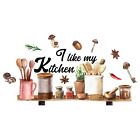 Stylish Kitchen Utensils Wall Stickers Perfect Addition to Your Home Design