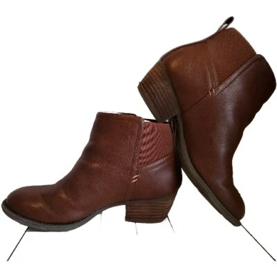 Dr. Scholl's памяти пены классный крой ботинки женский размер 7 поскользнуться на коричневый ботинок  - Изображение 1 из 4