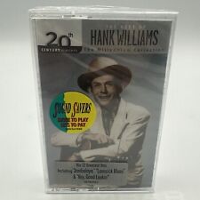 The Best Of Hank Williams The Millennium Collection SEALED US Cassette 1999