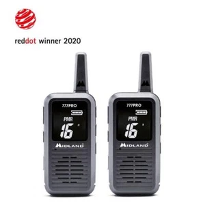 RICETRASMETTITORE PMR 446/LPD PORTATILE MIDLAND 777 PRO 2 RADIO - Foto 1 di 1