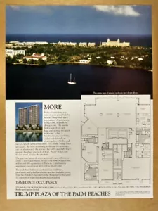 1988 Trump Plaza of the Palm Beaches vintage print Ad - Picture 1 of 1
