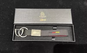 S5 Alcantara Keyring Keychain For Audi S5 Custom Gift - Picture 1 of 2