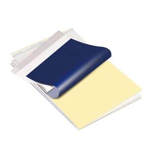 Tattoo Stencil Transfer Paper 8.5x11" 10 Sheets Carbon Thermal Hectograph - Picture 1 of 5