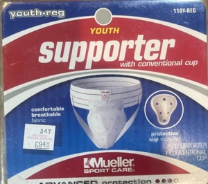 Vintage Mueller Sport Care Athletic Supporter With Cup. Jockstrap USA MADE!