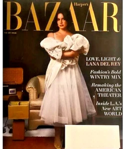 Harper's Bazaar Magazine Lana Del Rey Winter Fashion Holiday Gift Guide 2023 - Picture 1 of 12