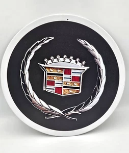 Cadillac Logo Aluminum Metal Sign Vintage Replica Tin - Picture 1 of 6