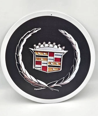 Cadillac Logo Aluminum Metal Sign Vintage Replica Tin - Image 1 of 4