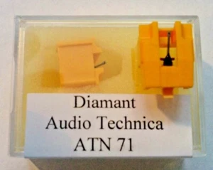 1 Stück Ersatznadel (Nachbau) für Audio Technica ATN71 / AT71 - Picture 1 of 1